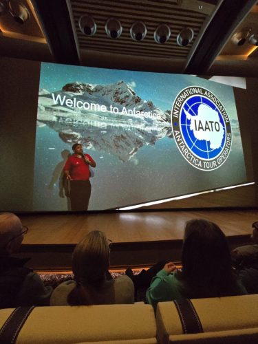 2025-01-23-12.42.27Pictures shown at the captain reception as we left Antarctica