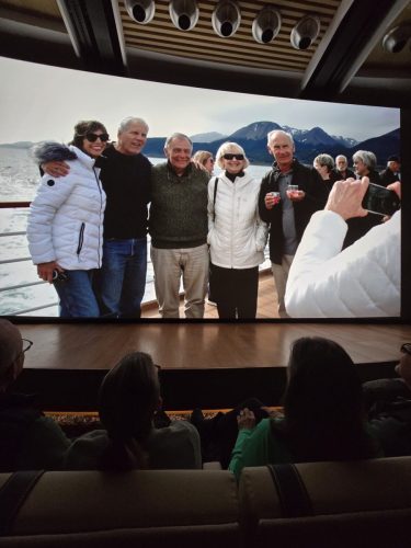 2025-01-23-12.44.07Pictures shown at the captain reception as we left Antarctica