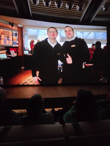 2025-01-23-12.44.22Pictures shown at the captain reception as we left Antarctica
