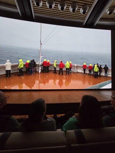 2025-01-23-12.44.36Pictures shown at the captain reception as we left Antarctica