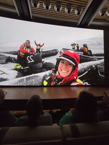 2025-01-23-12.44.40Pictures shown at the captain reception as we left Antarctica