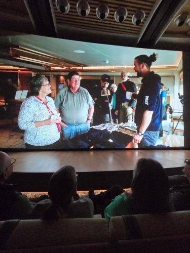 2025-01-23-12.44.58Pictures shown at the captain reception as we left Antarctica