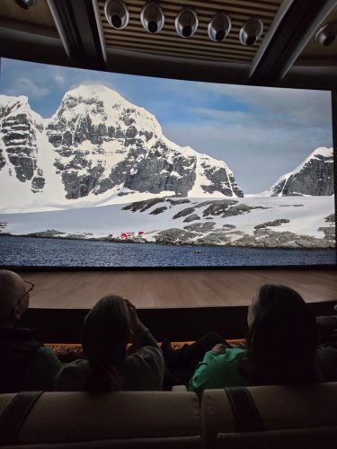 2025-01-23-12.45.11Pictures shown at the captain reception as we left Antarctica