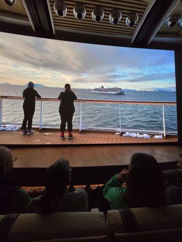 2025-01-23-12.45.14Pictures shown at the captain reception as we left Antarctica