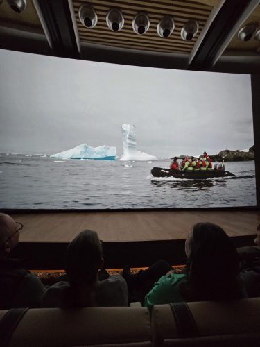 2025-01-23-12.45.27Pictures shown at the captain reception as we left Antarctica
