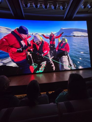 2025-01-23-12.45.40Pictures shown at the captain reception as we left Antarctica