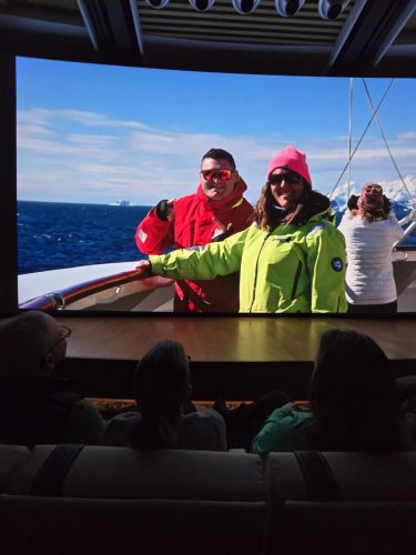 2025-01-23-12.46.21Pictures shown at the captain reception as we left Antarctica