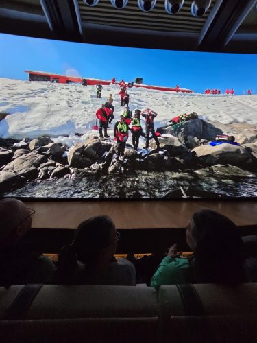 2025-01-23-12.46.34Pictures shown at the captain reception as we left Antarctica