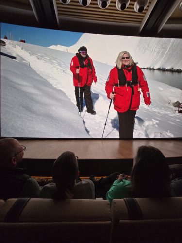 2025-01-23-12.46.42Pictures shown at the captain reception as we left Antarctica