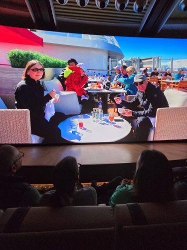 2025-01-23-12.46.53Pictures shown at the captain reception as we left Antarctica