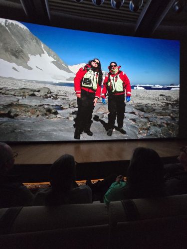 2025-01-23-12.47.02Pictures shown at the captain reception as we left Antarctica
