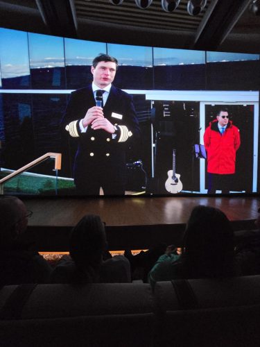 2025-01-23-12.47.20Pictures shown at the captain reception as we left Antarctica